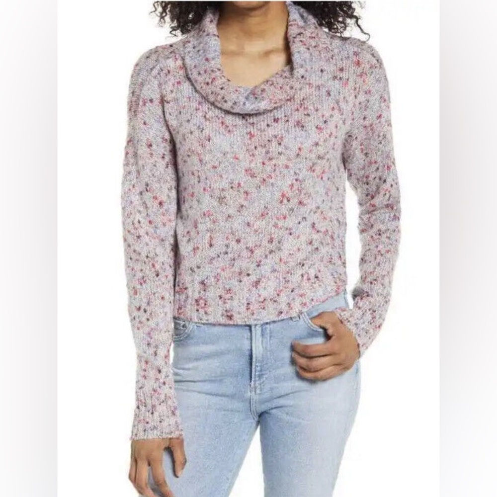 BP Slouchy Cowl Neck Sweater